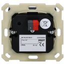 MDT BE-TAL55T106.01 KNX Taster Light 55 1-fach RGBW Temperatursensor Schwarz matt Neutral