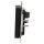 MDT BE-TAL55T106.A1 KNX Taster Light 55 1-fach RGBW Temperatursensor Schwarz matt Jalousie