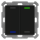 MDT BE-TAL55T206.01 KNX Taster Light 55 2-fach RGBW Temperatursensor Schwarz matt Neutral