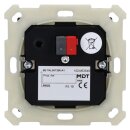 MDT BE-TAL55T206.A1 KNX Taster Light 55 2-fach RGBW Temperatursensor Schwarz matt Jalousie