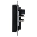 MDT BE-TAL55T206.D1 KNX Taster Light 55 2-fach RGBW Temperatursensor Schwarz matt