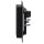 MDT BE-TAL55T406.01 KNX Taster Light 55 4-fach RGBW Temperatursensor Schwarz matt Neutral