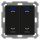 MDT BE-TAL550206.A1 KNX Taster Light 55 2-fach RGBW Schwarz matt Jalousie