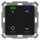 MDT BE-TAL550206.D1 KNX Taster Light 55 2-fach RGBW Schwarz matt Schalten_Jalousie