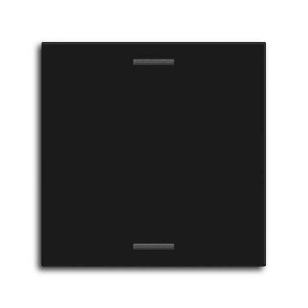 MDT BE-TAL55W106.01 MDT Wippe für KNX Taster Light 55 1-fach Schwarz matt Neutral