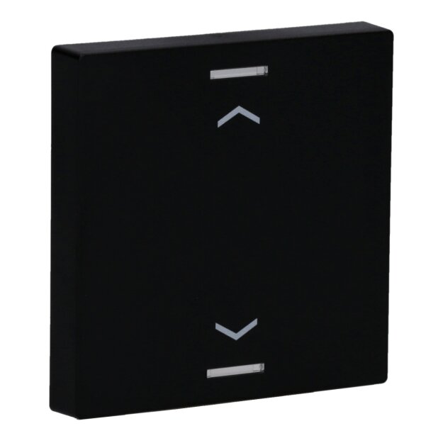 MDT BE-TAL55W106.A1 MDT Wippe für KNX Taster Light 55 1-fach Schwarz matt Jalousie