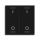 MDT BE-TAL55W206.B1 MDT Wippe für KNX Taster Light 55 2-fach Schwarz matt Schalten