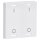 MDT BE-TAL55W202.B1 MDT Wippe für KNX Taster Light 55 2-fach Reinweiß glänzend Schalten
