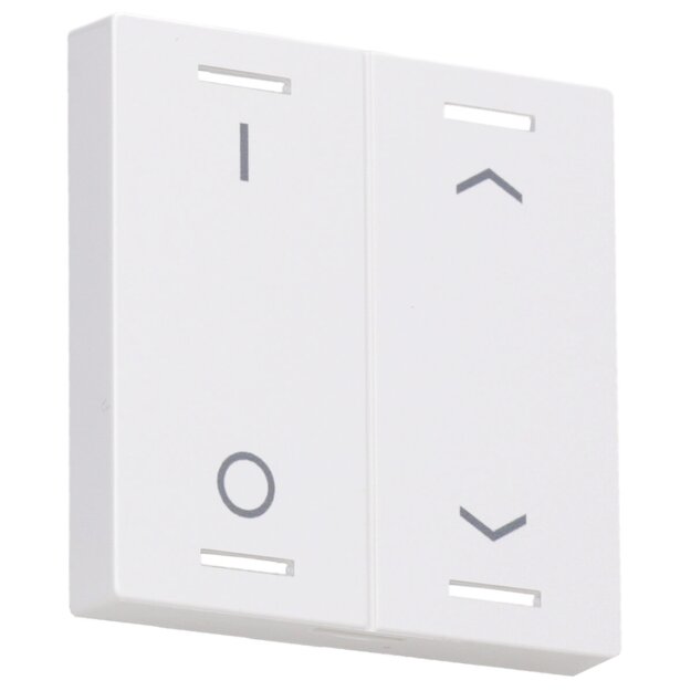MDT BE-TAL55W202.D1 MDT Wippe für KNX Taster Light 55 2-fach Reinweiß glänzend Schalten_Jalousie