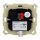 MDT BE-TAS55T406.01 KNX Taster Smart 55 4-fach mit Farbdisplay und T-/F-Sensor Schwarz matt