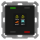 MDT BE-TAS550406.01 KNX Taster Smart 55 4-fach mit Farbdisplay Schwarz matt