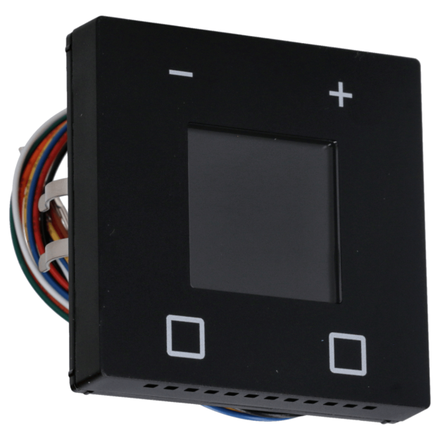 MDT SCN-RTR55S06.01 KNX Raumtemperaturregler Smart 55 Schwarz matt
