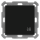 MDT SCN-TFS5506.01 KNX Raumtemperatur-/Feuchtesensor 55 Schwarz matt