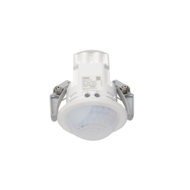 Hager EED505 Bewegungsmelder Korridor DALI2 360° Einbau Erfassung 30x5m