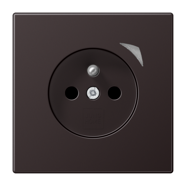 Jung BTAL1521FSD-L JUNG HOME Steckdose Energy, französisch/belgisches System Farbe Dark (Lackiert) Serie LS
