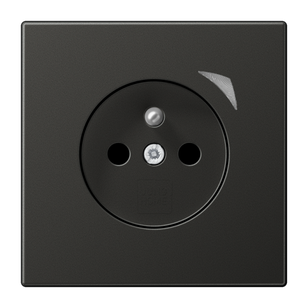 Jung BTAL1521FSEAN-L JUNG HOME Steckdose Energy, französisch/belgisches System Farbe Anthrazit (Lackiert) Serie LS