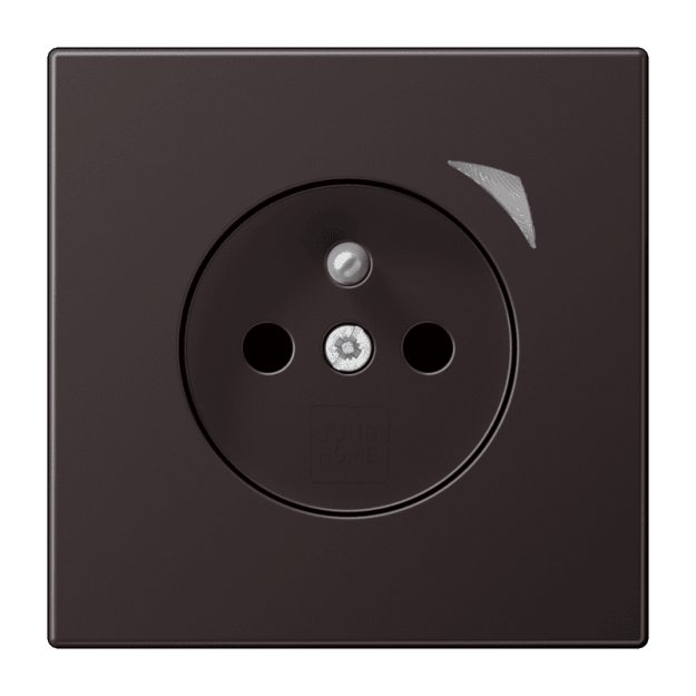 Jung BTAL1521FSED-L JUNG HOME Steckdose Energy, französisch/belgisches System Farbe Dark (Lackiert) Serie LS