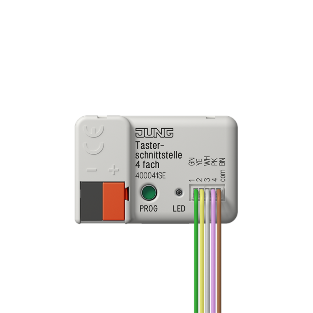 Jung 400041SE KNX Tasterschnittstelle 4fach