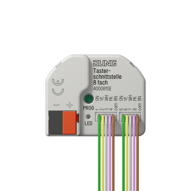 Jung 400081SE KNX Tasterschnittstelle 8fach