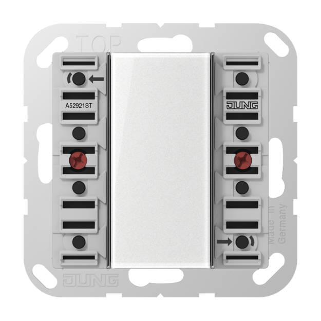 Jung A52921ST KNX Tastsensor-Modul Universal 2fach F 50 Serie A