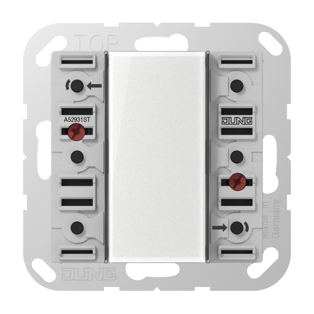 Jung A52931ST KNX Tastsensor-Modul Universal 3fach F 50 Serie A
