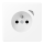 Jung BTLS1521FSWWM JUNG HOME Steckdose Energy, französisch/belgisches System Farbe Schneeweiß Matt Serie LS