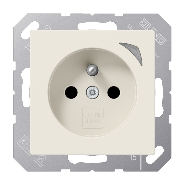 Jung BTA1521FSE JUNG HOME Steckdose Energy, französisch/belgisches System Farbe Weiß Serie A