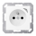 Jung BTA1521FSWWM JUNG HOME Steckdose Energy, französisch/belgisches System Farbe Schneeweiß Matt Serie A