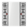 Jung LS52921ST KNX Tastsensor-Modul Universal 2fach F 50 Serie LS