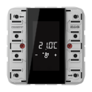Jung CD5292D1ST KNX Raumcontroller-Modul 2fach F 50 Serie CD