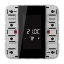 Jung CD5294D1ST KNX Raumcontroller-Modul 4fach F 50 Serie CD