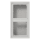 Jung LS582ALG Aufputz-Kappe m. Rahmen 2fach Farbe Lichtgrau