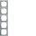 Berker 10159939 Rahmen 5fach S.1 aluminium matt