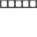 Berker 10259969 Rahmen 5fach waagerecht mit...
