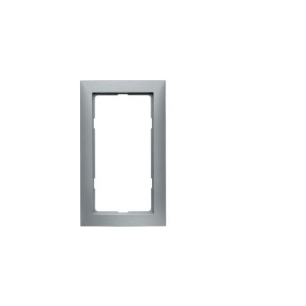 Berker 13099939 Rahmen mit großem Ausschnitt S.1 aluminium matt