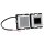 Berker 29806089 Radio Touch mit Lautsprecher DAB+ Q.x polarweiss samt