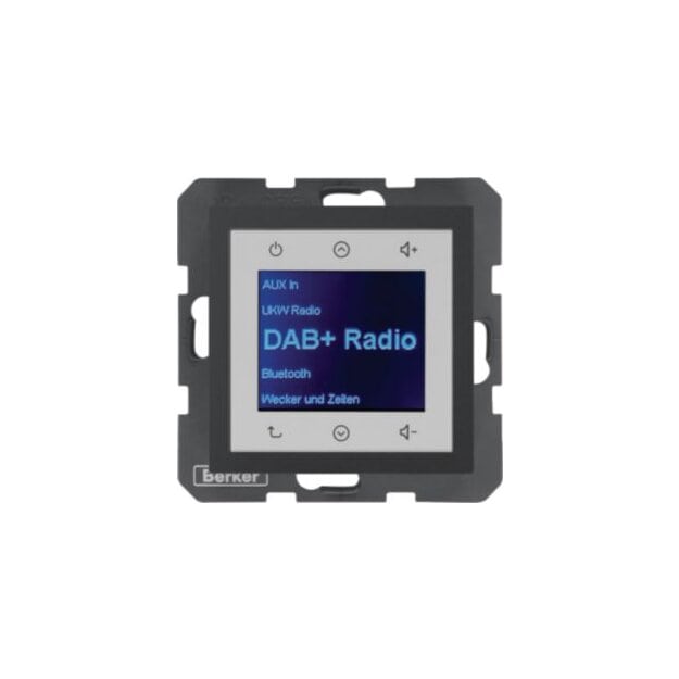 Berker 29841606 Radio Touch UP DAB+ B.x anthrazit
