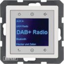 Berker 29846089 Radio Touch UP DAB+ Q.x polarweiss samt