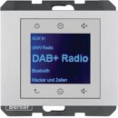 Berker 29847003 Radio Touch UP DAB+ K.x alu matt