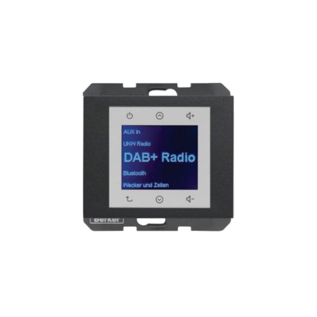 Berker 29847006 Radio Touch UP DAB+ K.x anthrazit matt