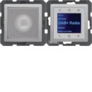 Berker 30806084 Radio Touch mit Lautsprecher DAB+...
