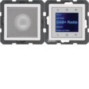 Berker 30806089 Radio Touch mit Lautsprecher DAB+...