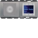 Berker 30807004 Radio Touch mit Lautsprecher DAB+...