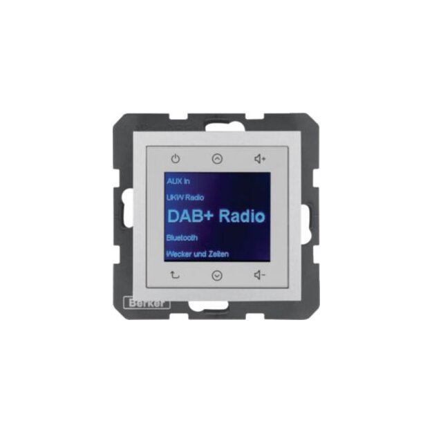 Berker 30841404 Radio Touch UP DAB+ Bluetooth B.x alu matt