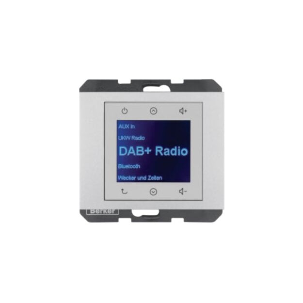 Berker 30847003 Radio Touch UP DAB+ Bluetooth K.x alu matt