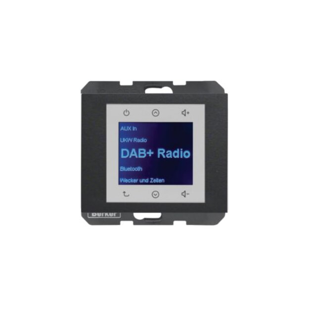 Berker 30847006 Radio Touch UP DAB+ Bluetooth K.x anthrazit matt