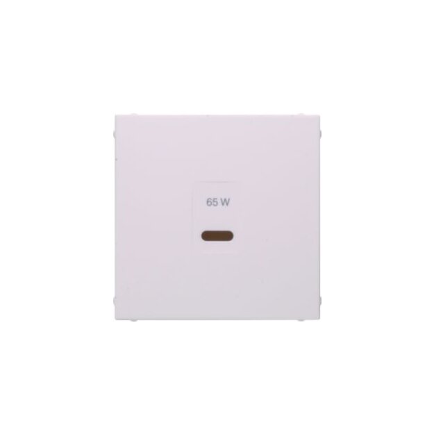Berker 48601909 Zentralstück für USB S.1 polarweiß matt