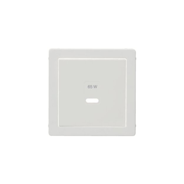 Berker 48606089 Zentralstück für USB Q.x polarweiß samt