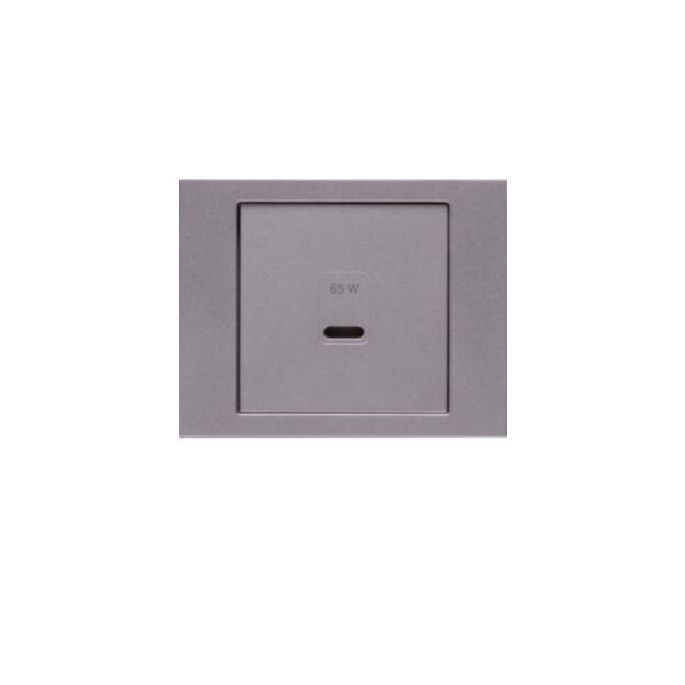 Berker 48607004 Zentralstück für USB K.x edelstahl matt lackiert