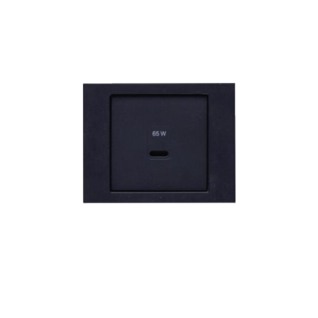 Berker 48607006 Zentralstück für USB K.x anthrazit matt  lackiert